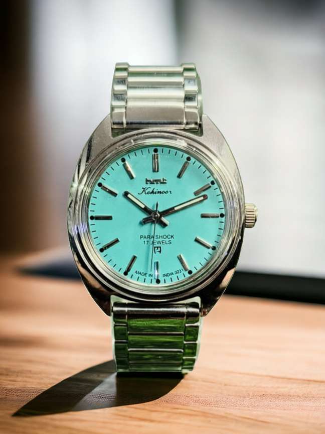 PARVEEN HMT Kohinoor tiffany kohinoor Analog Watch For Men Buy PARVEEN HMT Kohinoor tiffany kohinoor Analog Watch For Men HMT Kohinoor Tiffany Hand Winding Transparent Back Wrist Watch Online
