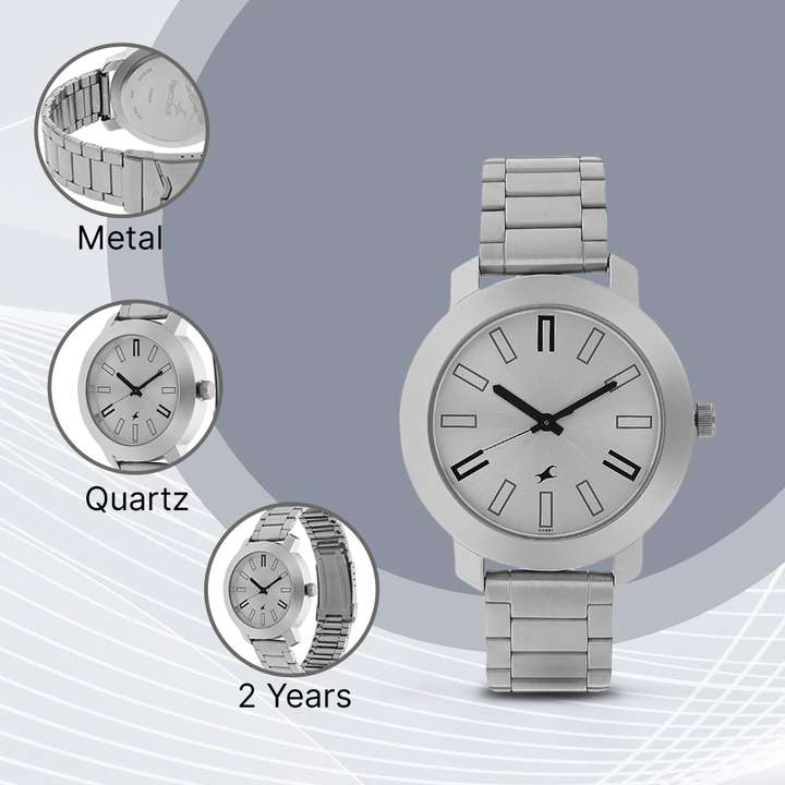 Fastrack Bare Basics Analog Watch For Men Buy Fastrack Bare Basics Analog Watch For Men NG3120SM01C Online at Best Prices in India Flipkart