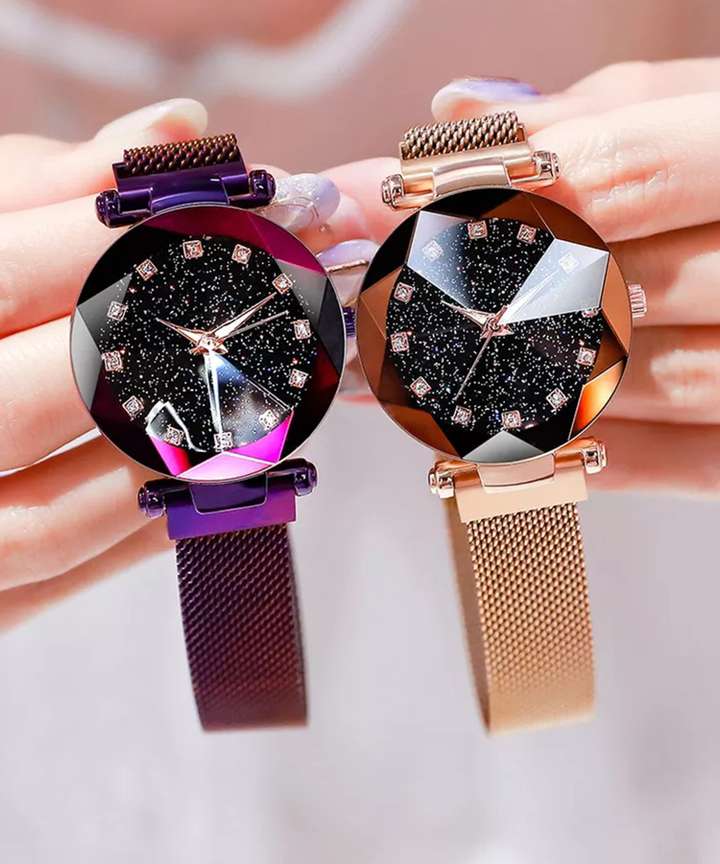 Purple gold watch clearance
