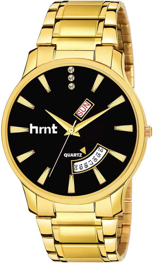 Golden watch flipkart hot sale