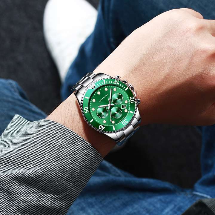 Tevise green watch clearance