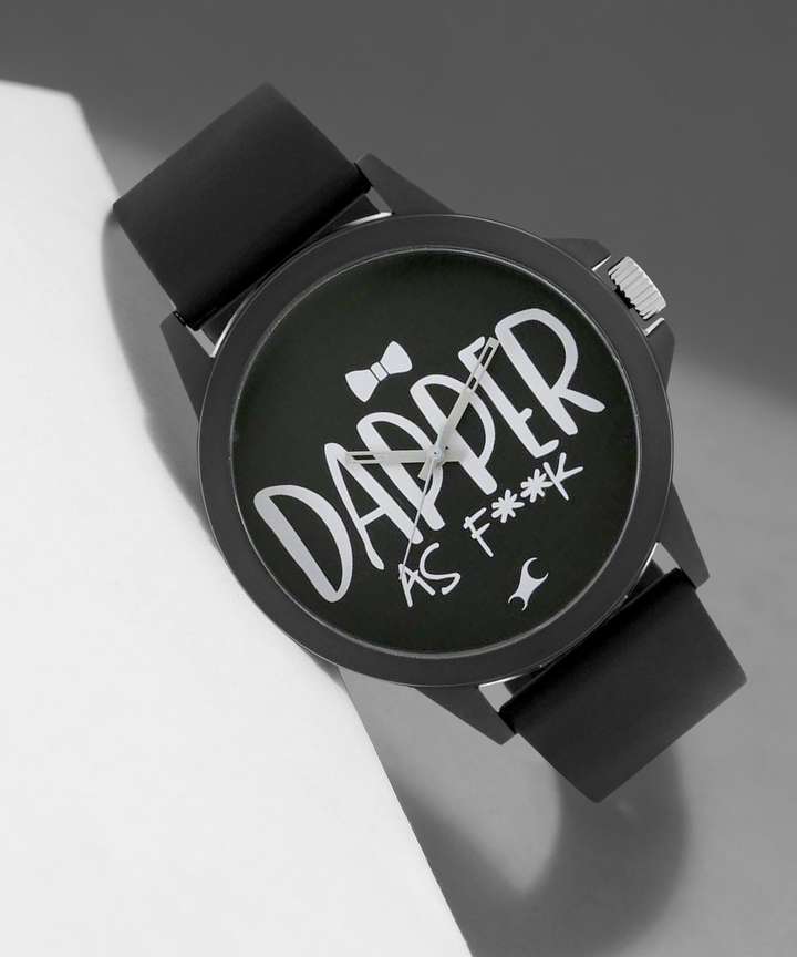 Fastrack Tees As F k Tees As F k Analog Watch For Men Buy Fastrack Tees As F k Tees As F k Analog Watch For Men 38024pp32 Online at Best Prices in