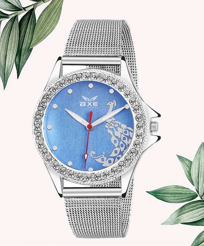 AXE Style BLU C068 Blue Couple Watch Brand Branded Watch Wrist Hands Chain Watch For Couple Analog Watch For Couple Buy AXE Style BLU C068 Blue Couple Watch Brand Branded Watch Wrist