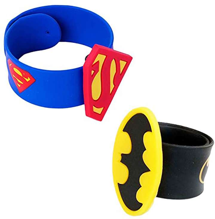 JELLIFY Superman Batman Slap Band For Kids Silicone Wristbands Bracelet For Party Favors Boys Girls Price in India Buy JELLIFY Superman Batman Slap Band For Kids Silicone Wristbands Bracelet For Party...