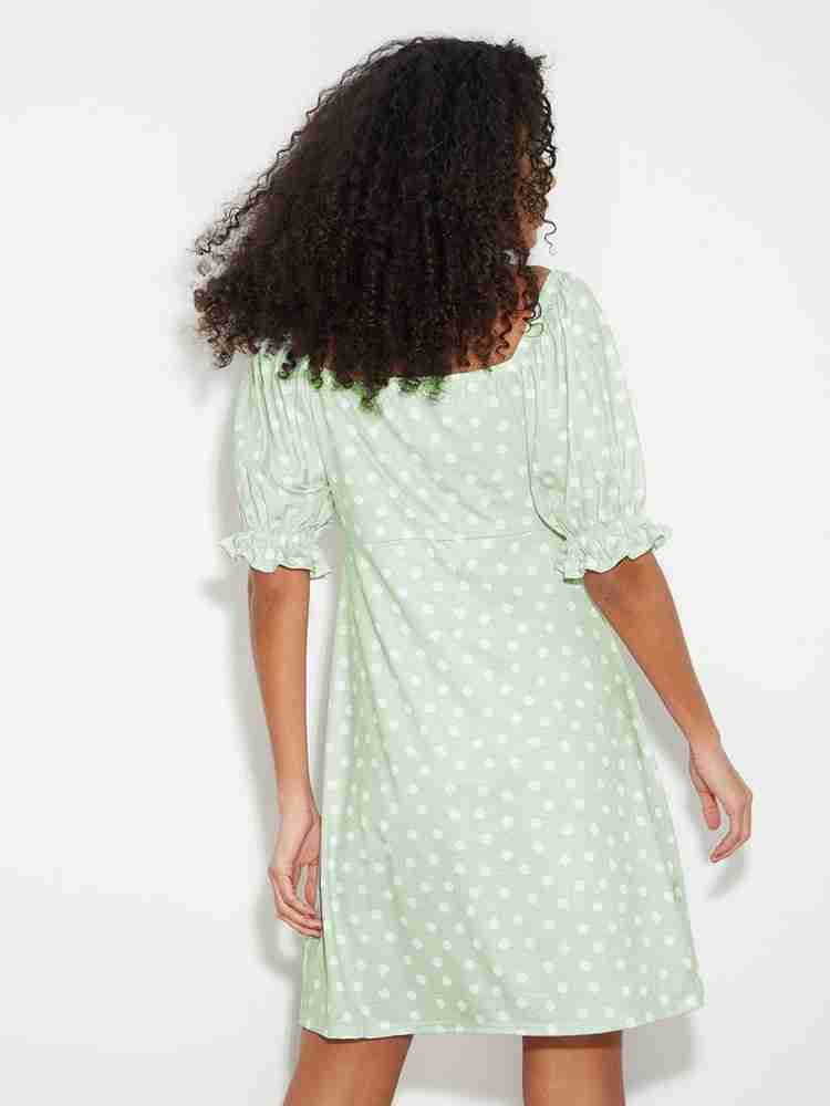 DOROTHY PERKINS Women A line Light Green Dress Buy DOROTHY PERKINS Women A line Light Green Dress Online at Best Prices in India Flipkart