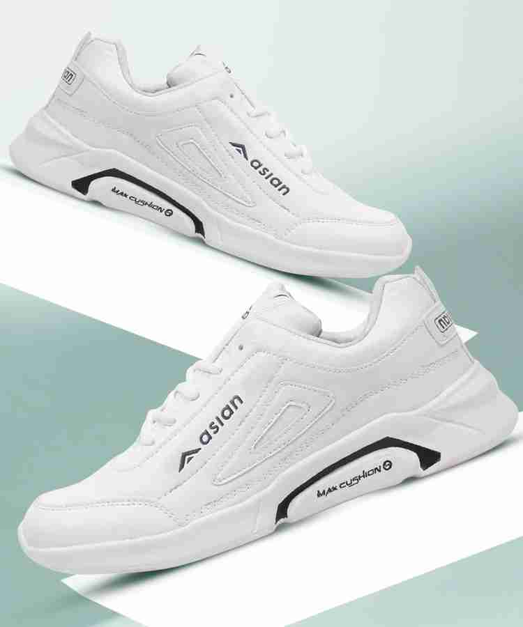 asian Waterproof 05 White Sports Casuals Walking Gym Stylish Running Shoes For Men