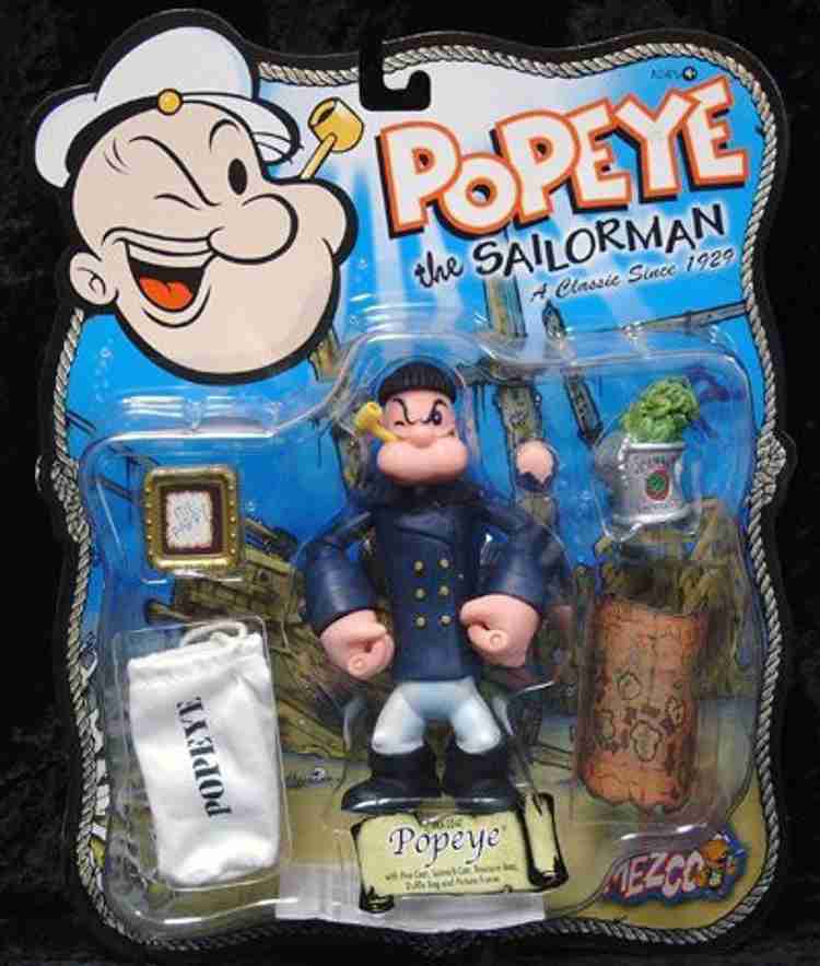 Popeye the sailor man on sale action figures