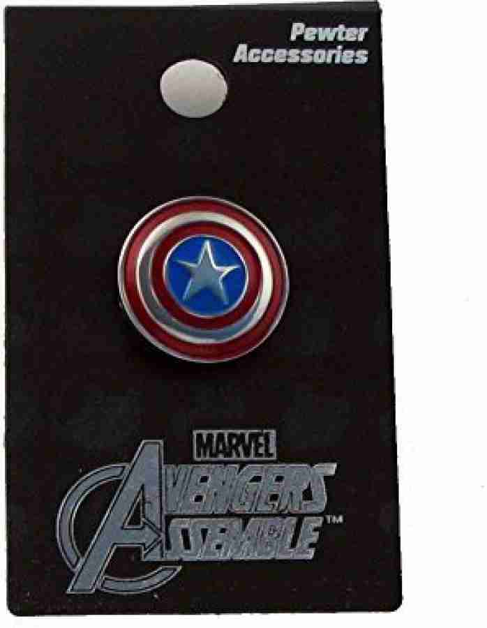 MARVEL Captain America Colored Pewter Lapel Pin - Captain America