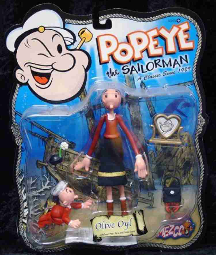 PopEye the Sailorman Olive Oyl Action Figure - the Sailorman