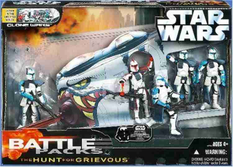 Star wars battle pack the hunt for grievous action figures new arrivals