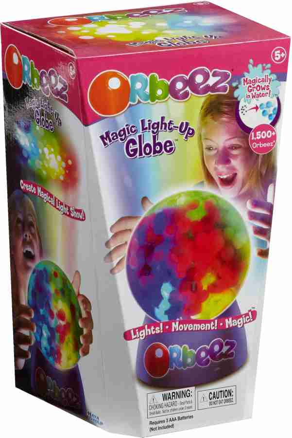 Orbeez light up store globe