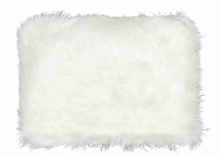 Vardhman Fur Cloth White Long Hair Size 38 x 34 9 Cms Hair Length Fur Cloth White Long Hair Size 38 x 34 9 Cms Hair Length shop
