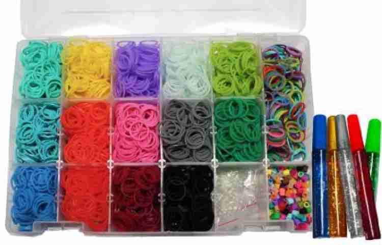 Buengna Loom Rainbow Rubber Band Complete Collection Organizer Storage Kit  - Loom Rainbow Rubber Band Complete Collection Organizer Storage Kit . shop  for Buengna products in India.