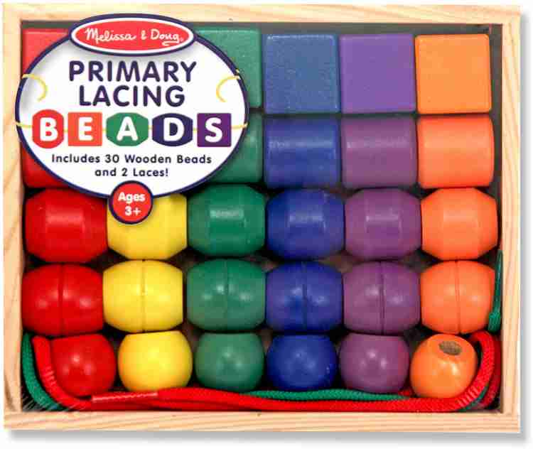 Melissa and doug lacing beads online