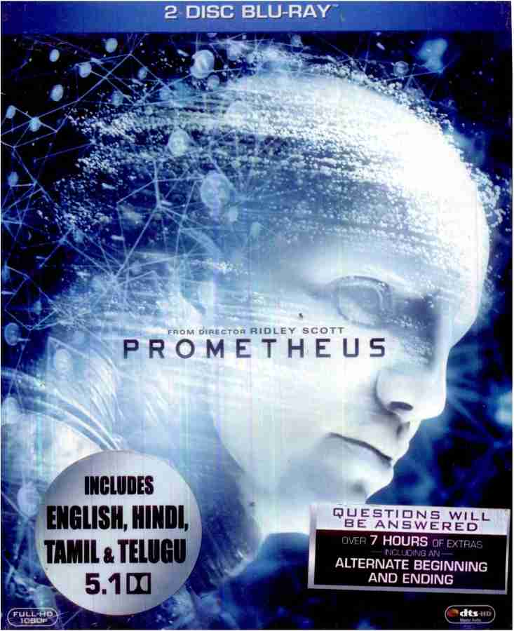 Prometheus Bluray DVD Price in India Buy Prometheus Bluray