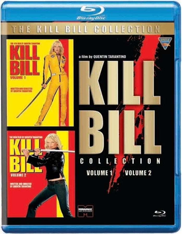 Kill Bill Vol. 1&2 USバージョン Blu-Ray ブルーレイ 洋画
