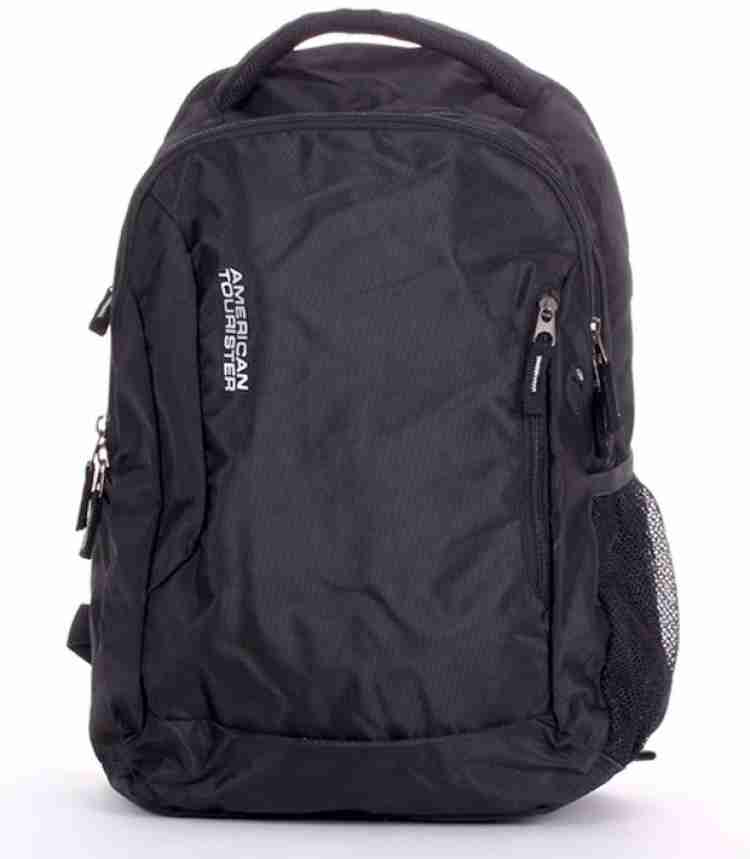 AMERICAN TOURISTER R53019001 Laptop Backpack Silver Black Price in India Flipkart