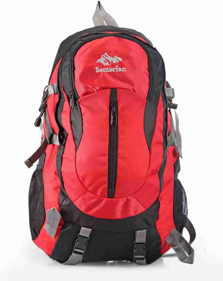 Senterlan CJESL1001RDBP 30 L Backpack Red Black Price in India Flipkart
