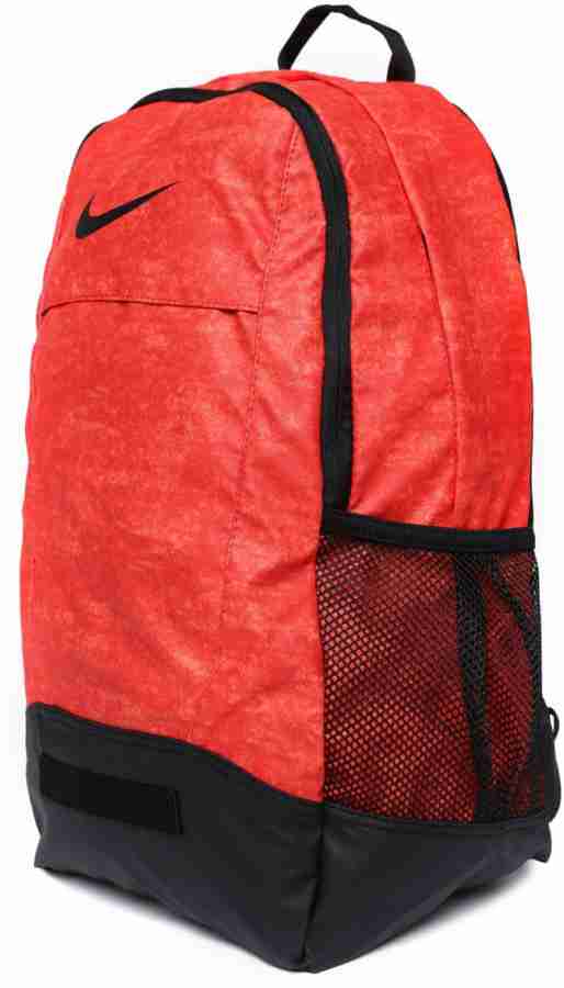 NIKE Coral Orange Team Training 10 L Laptop Backpack Red Black Price in India Flipkart