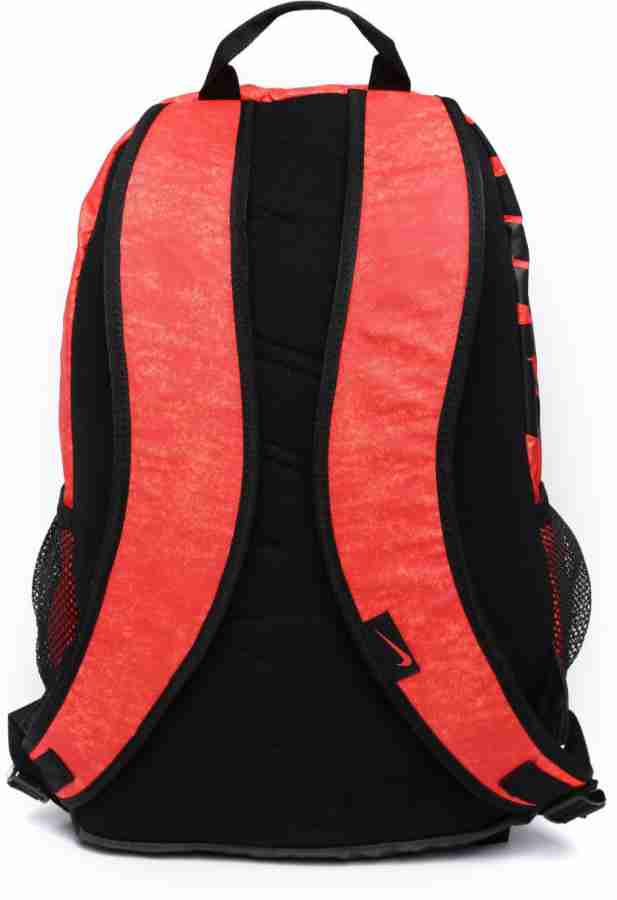 NIKE Coral Orange Team Training 10 L Laptop Backpack Red Black Price in India Flipkart