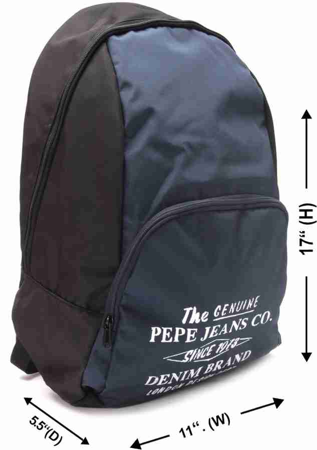 Pepe Jeans Derwino Backpack Blue Price in India Flipkart