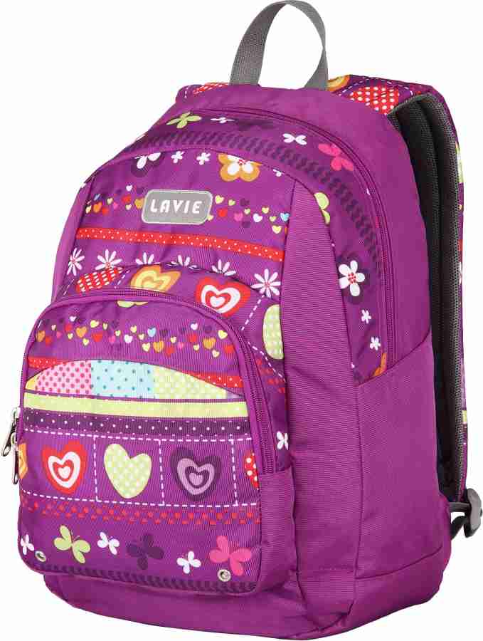 LAVIE IMPACT 4 Backpack PURPLE Price in India Flipkart