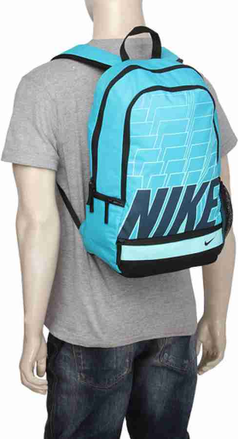 Aqua top nike backpack