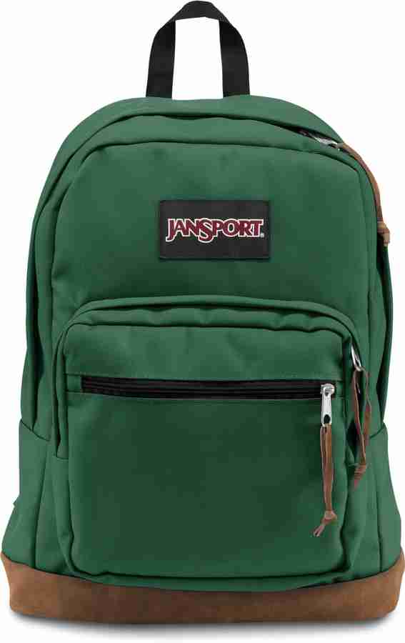 JanSport Right Pack 31 L Laptop Backpack Barber Green Price in India Flipkart