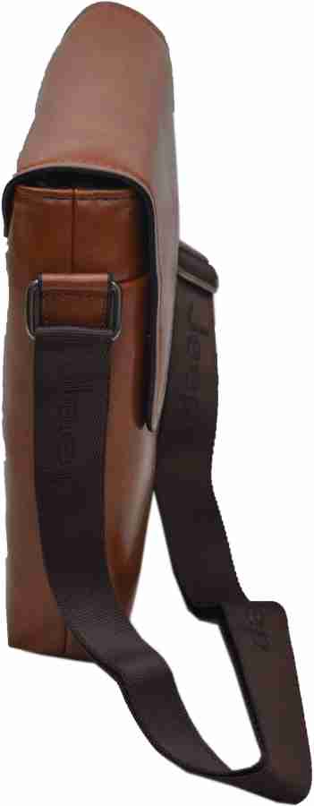 Jeep Brown Messenger Bag Jeep Brown Price in India Flipkart