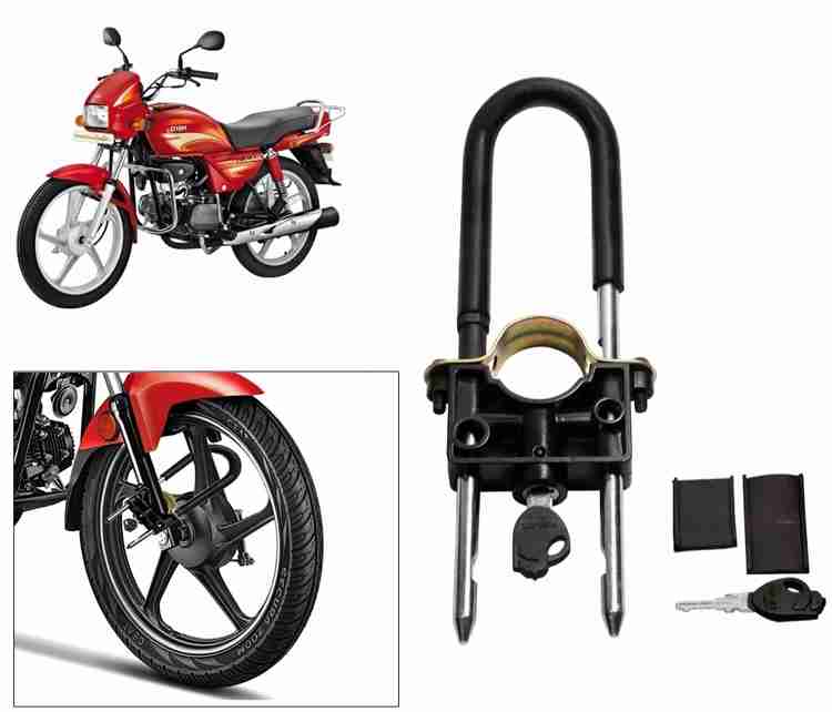 Splendor plus bike lock price on sale