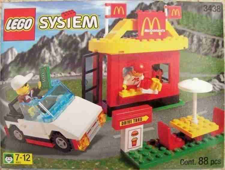 Mcdonald's restaurant toy set 2025