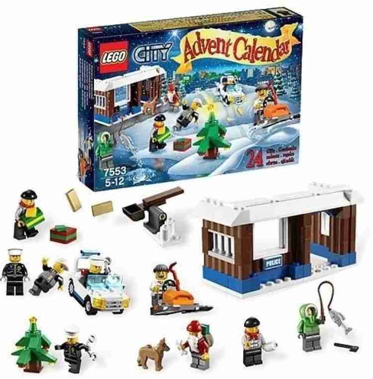 LEGO City Advent Calendar 7553 City Advent Calendar 7553 shop for LEGO products in India. Toys for 5 12 Years Kids. Flipkart