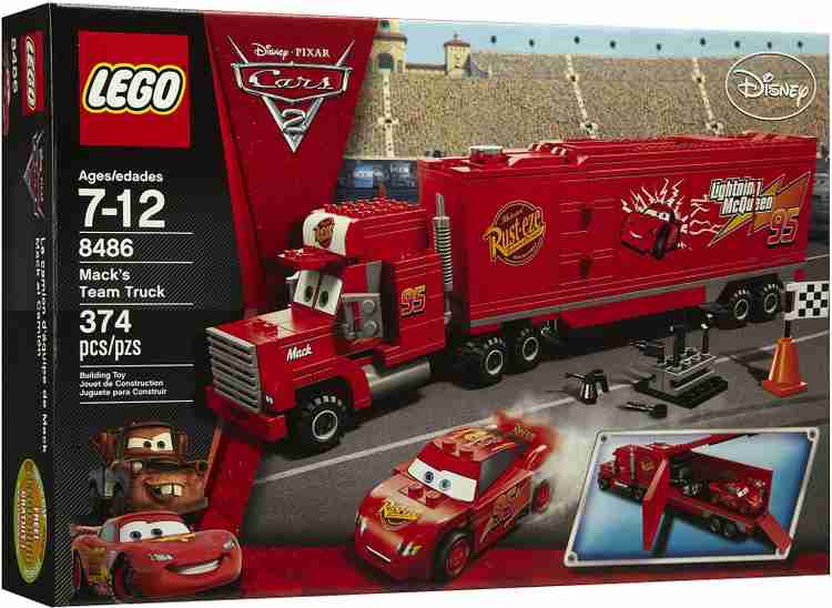 Lego disney cars mack's team truck deals