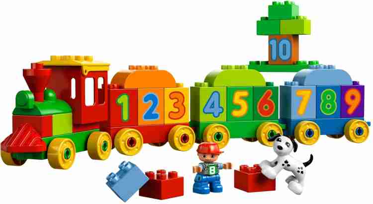 Duplo lego hot sale number train