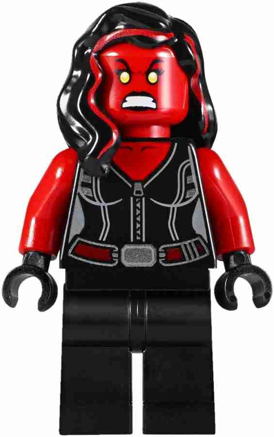 Red hulk lego discount figure