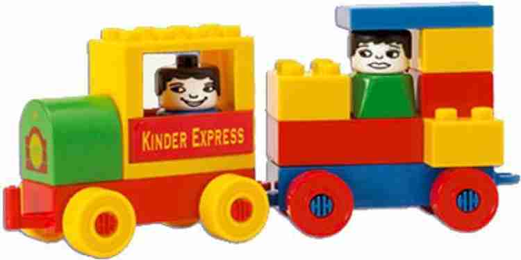Kinder blocks train set deals
