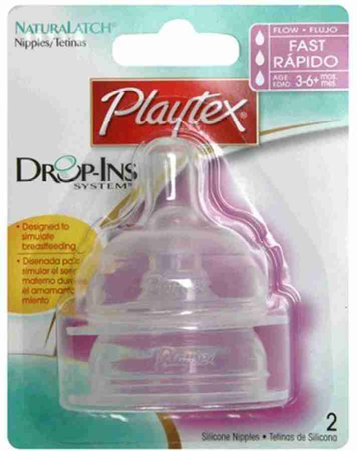 Playtex VentAire, Bottles with Naturalatch Silicone Nipples, Slow Flow (3  Pack)