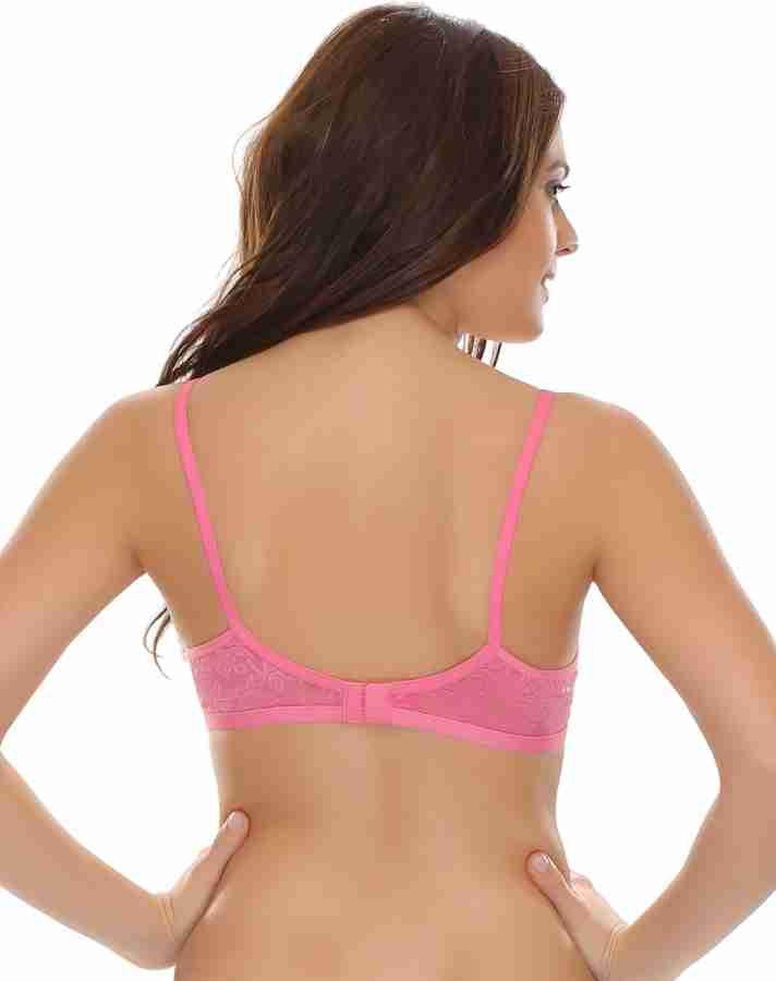 Clovia Clovia Pack Of 2 Non Padded Wirefree Bra In Poly Cotton