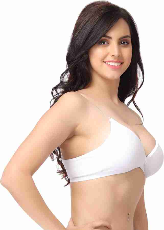 Clovia Women Full Coverage Non Padded Bra - Buy White Clovia Women Full  Coverage Non Padded Bra Online at Best Prices in India