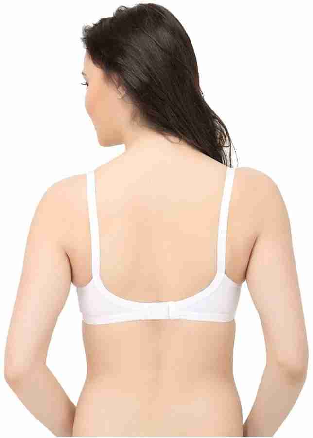 Babes Women Full Coverage Non Padded Bra - Buy White Babes Women Full  Coverage Non Padded Bra Online at Best Prices in India