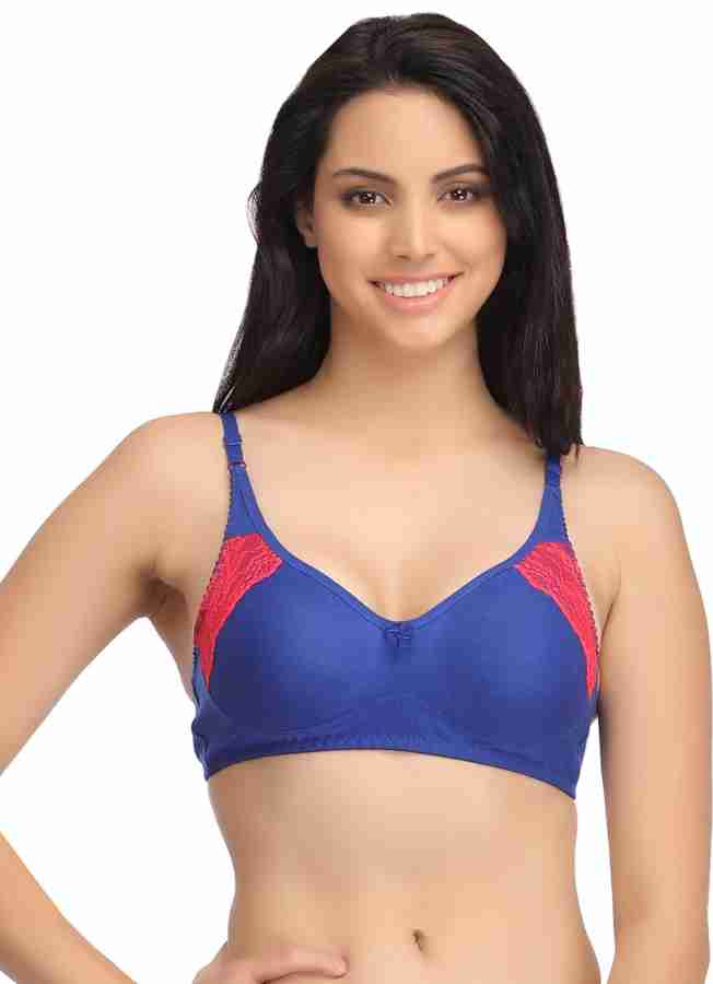 Clovia Women Full Coverage Non Padded Bra - Buy Blue Clovia Women Full  Coverage Non Padded Bra Online at Best Prices in India