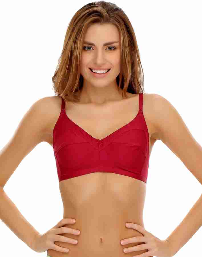 Clovia Clovia Pack Of 2 Non Padded Wirefree Bra In Poly Cotton