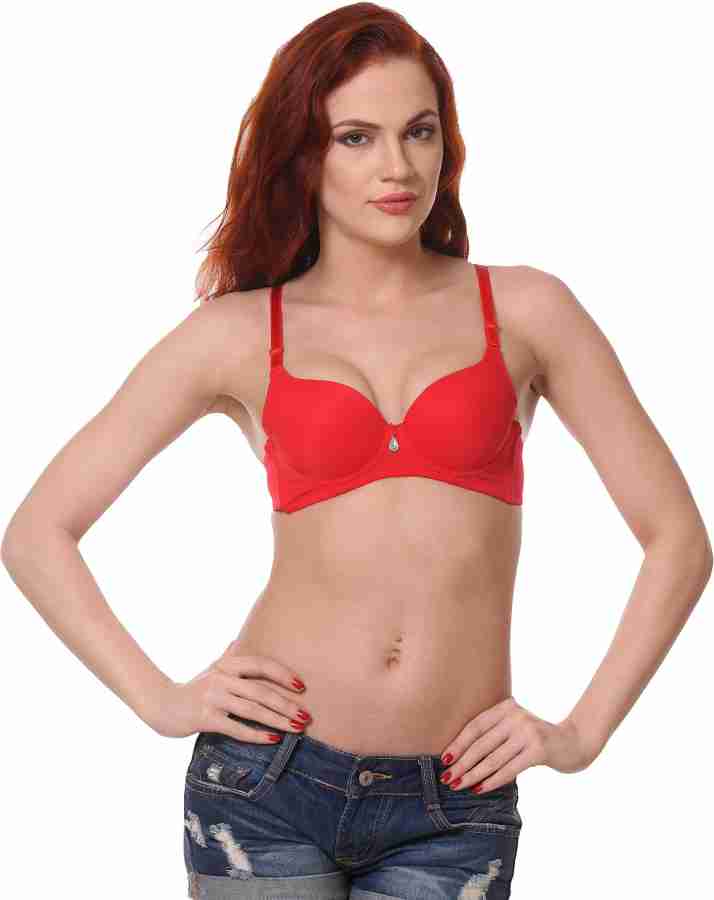 Bob's by Gopal Sons Lingerie Demi-Cup Women Push-up Bra - Buy Red Bob's by  Gopal Sons Lingerie Demi-Cup Women Push-up Bra Online at Best Prices in  India
