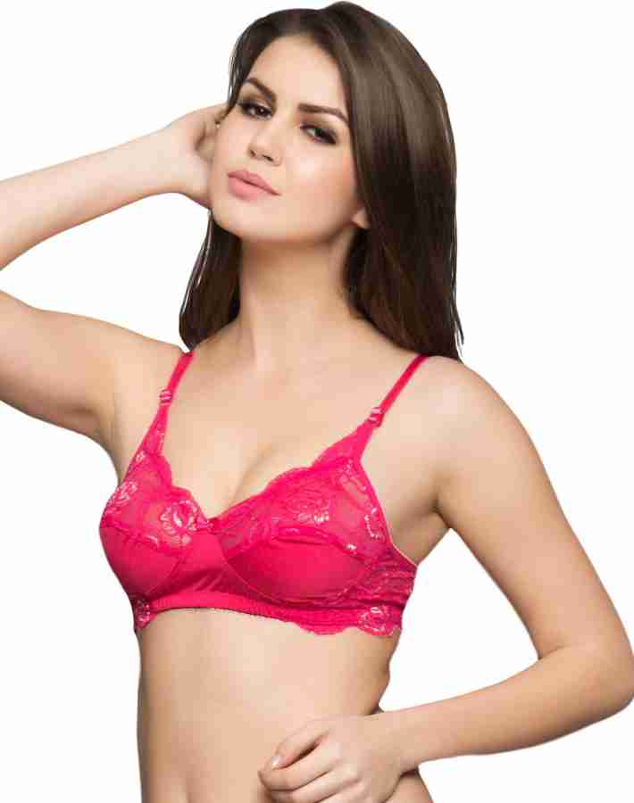 Clovia Women Minimizer Non Padded Bra - Buy HOT PINK Clovia Women