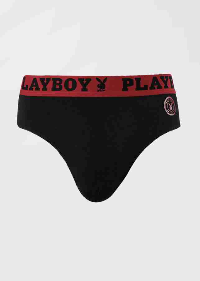 PLAYBOY Men Brief - Buy Black PLAYBOY Men Brief Online at Best