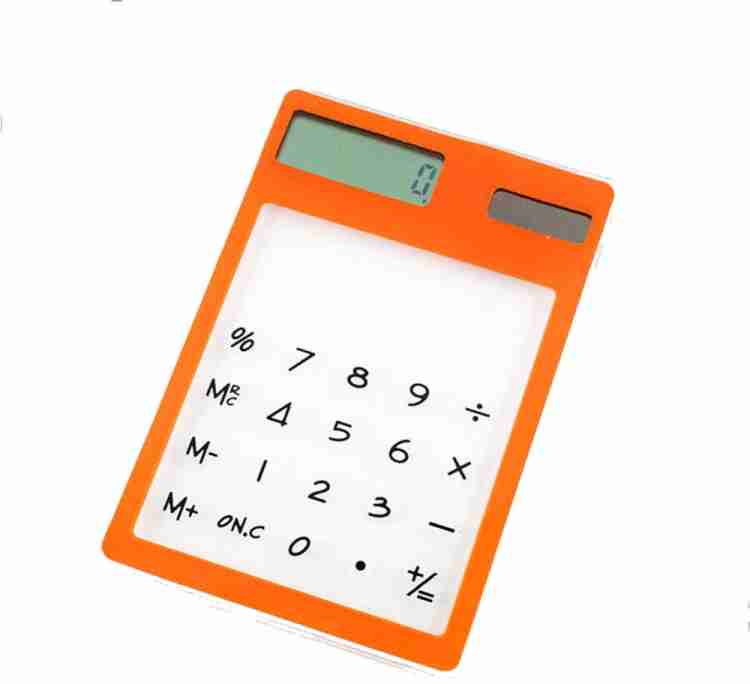 FUTABA 3 Solar Ultra Thin Transparent Basic Calculator - Basic 