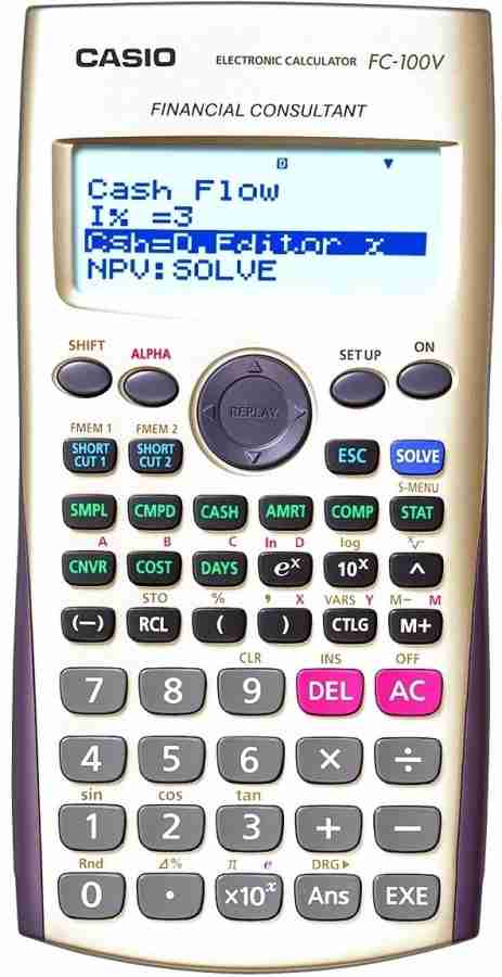 Flipkart CASIO FC 100V FC 100V Financial Calculator Financial