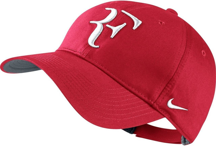 話題の行列 Roger NIKE Federer Roger NIKE Red Buy - Cap Cap Visor Solid ウェア