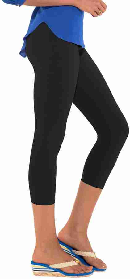 Buy online Tantalising Orange Three-fourth Leggings from Capris & Leggings  for Women by The Gud Look for ₹299 at 46% off
