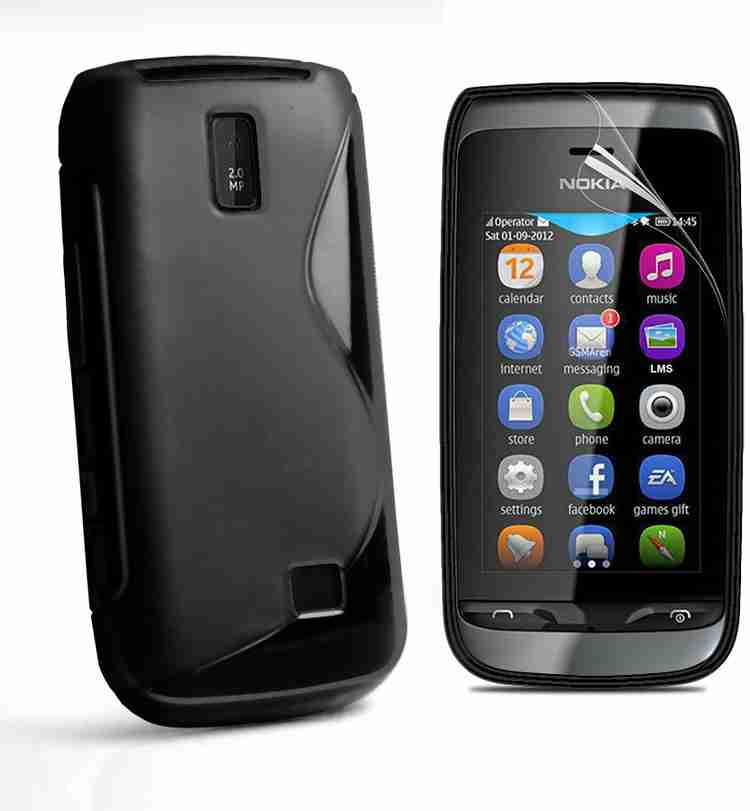nokia asha 308 black